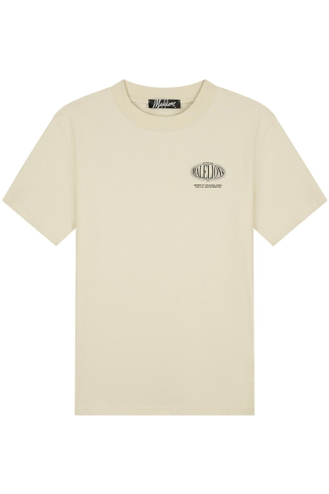 MEMBERS T SHIRT MM3 SS25 27 120 BEIGE